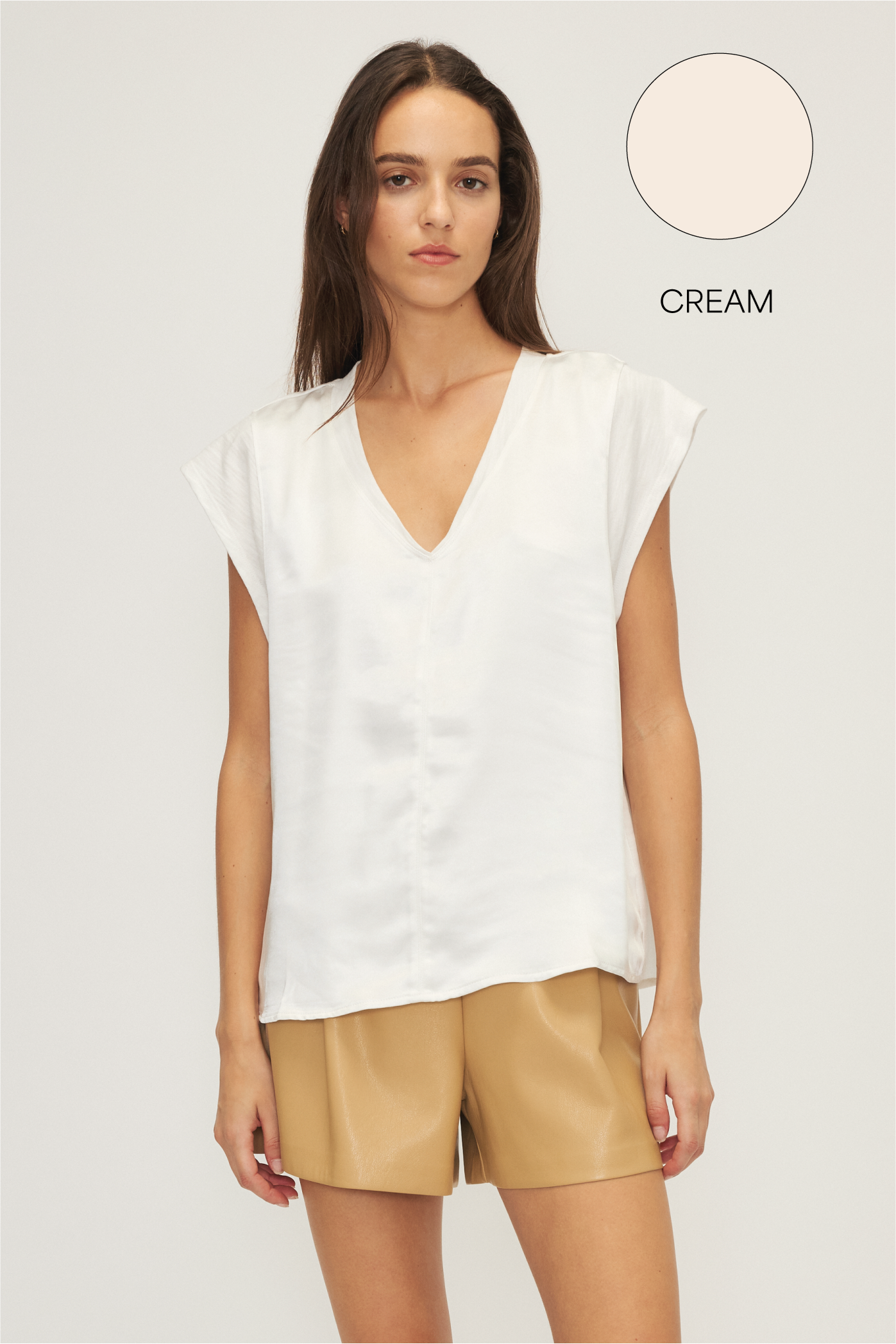 CAMERON TOP-Crème