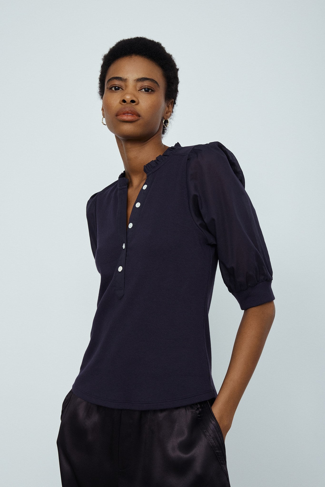 CLEMENTE TOP-Great navy