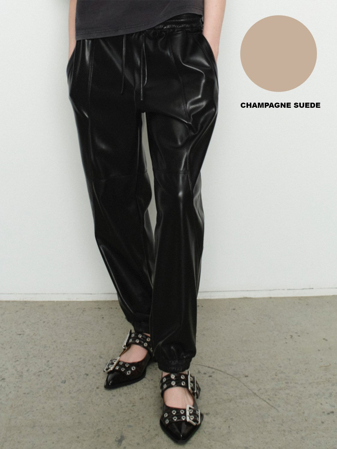 EMERSON-Champagne suede