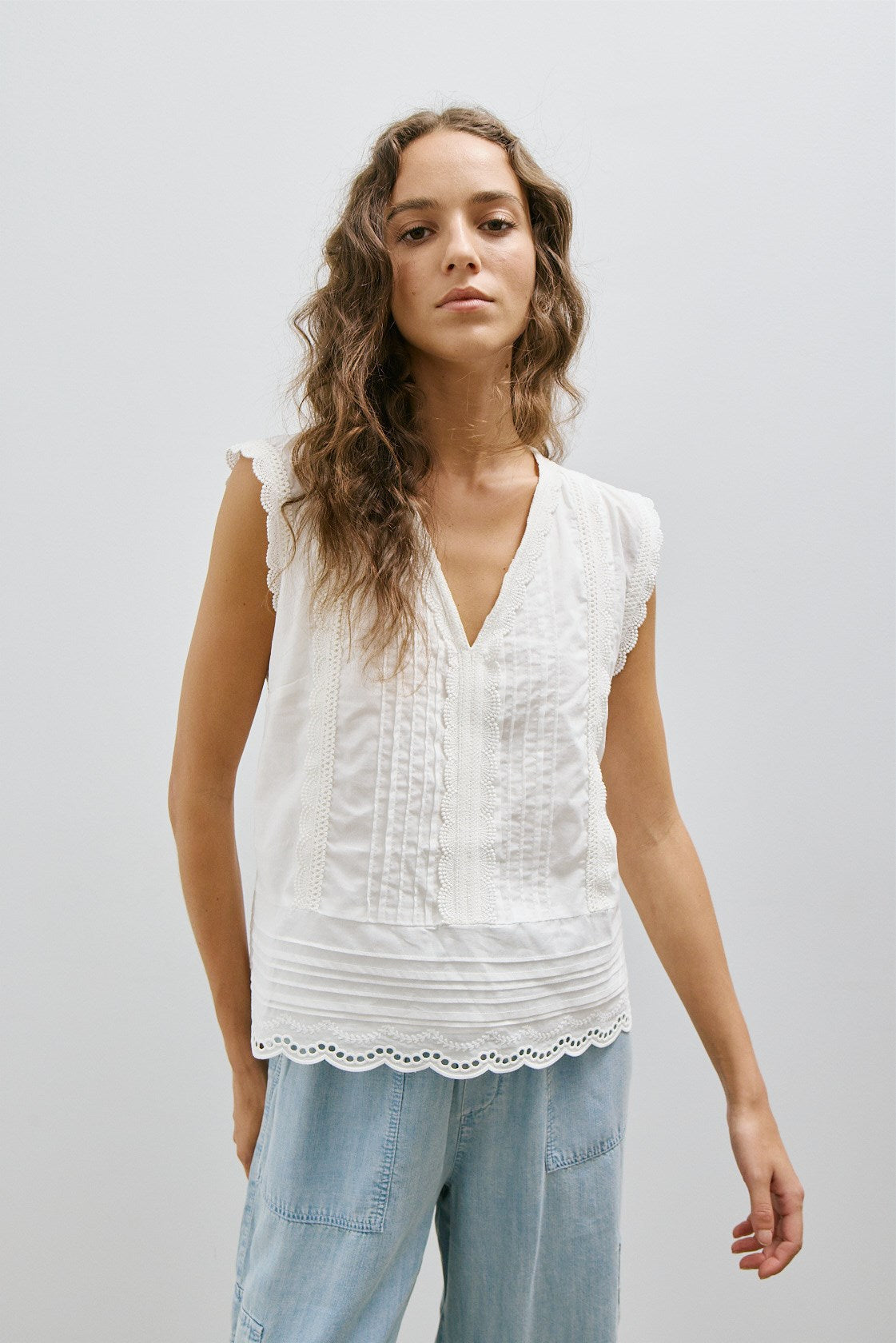 FENNEC BLOUSE-Off white