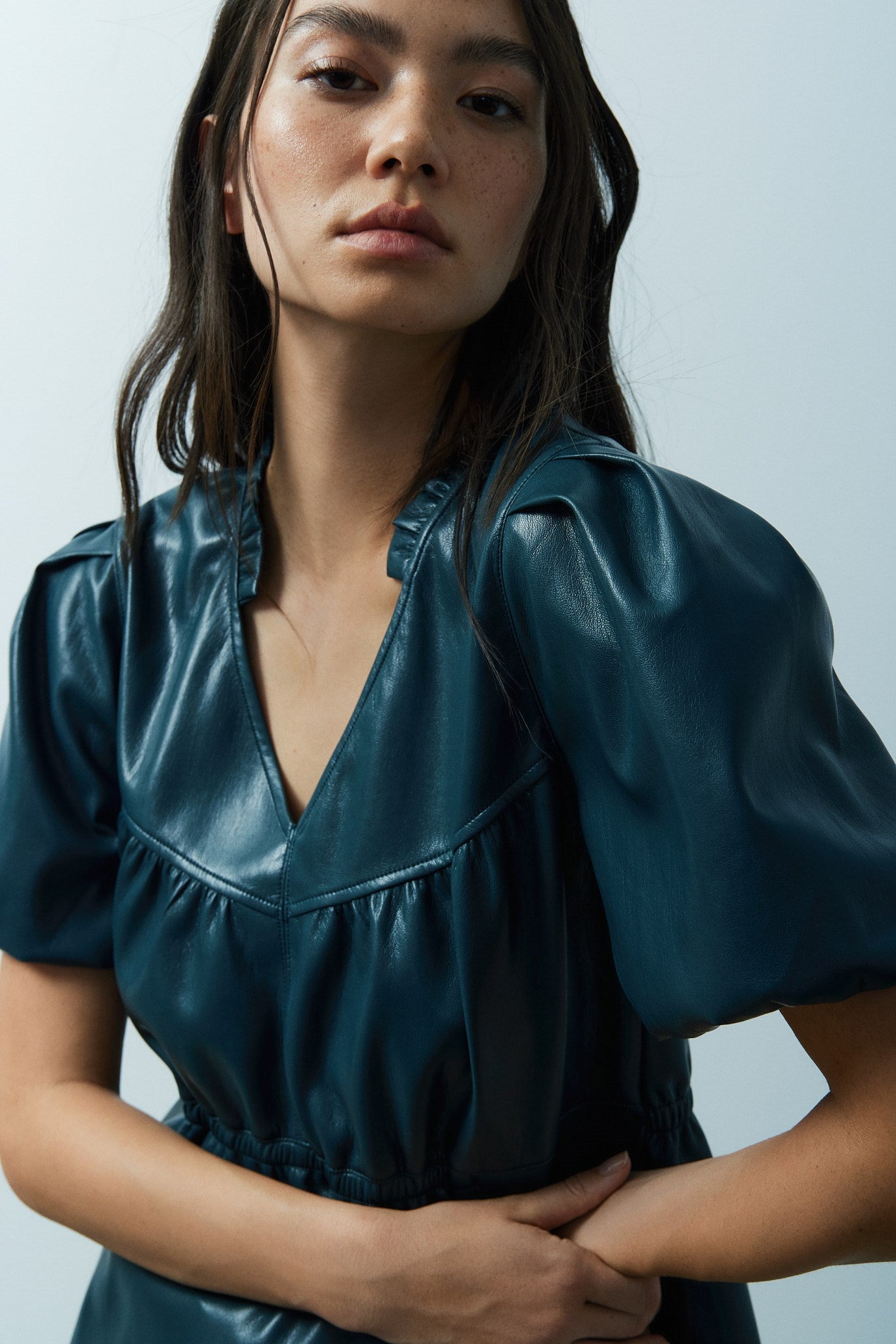 HUNTER TOP-Bleu pierre