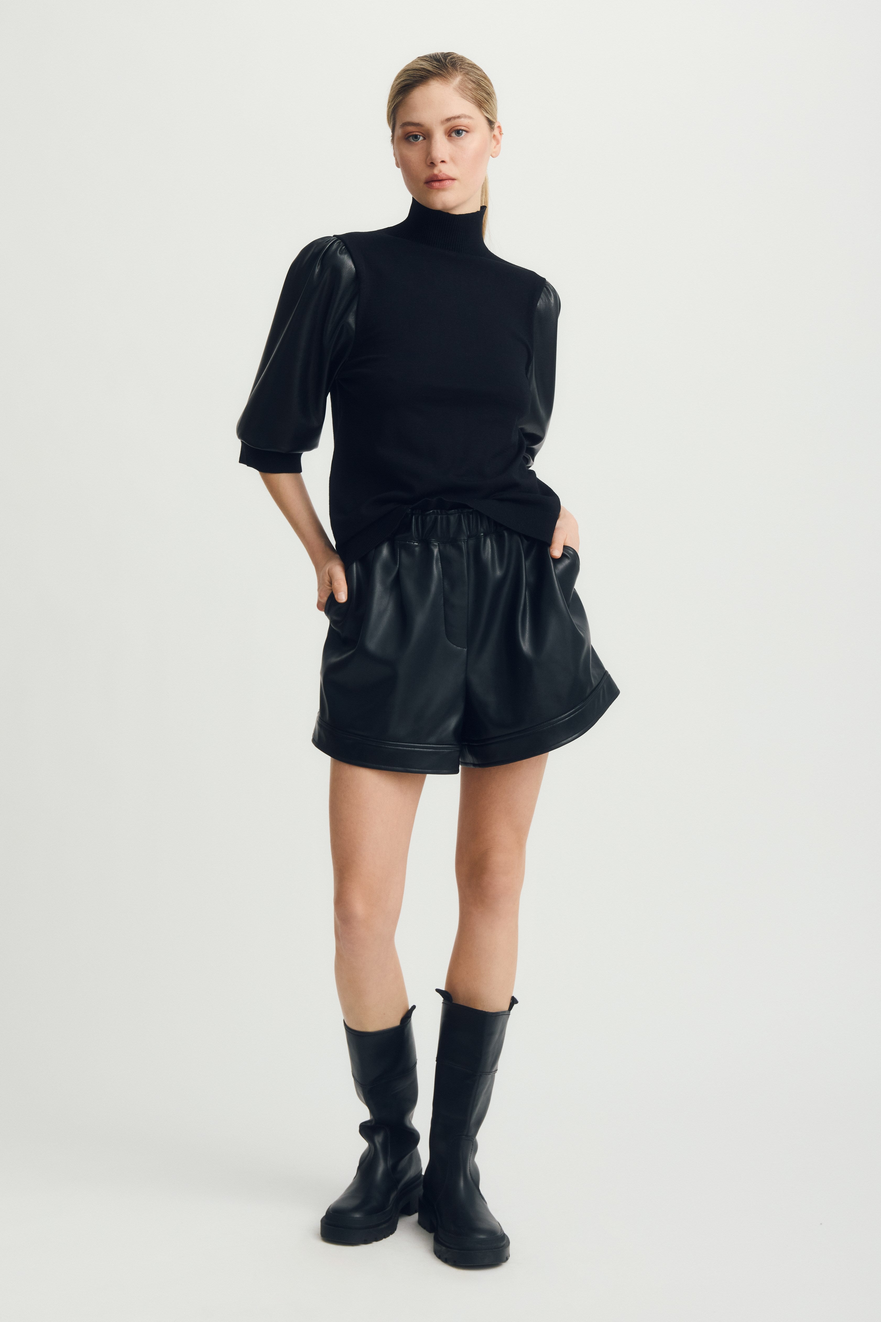 pull ILSA SWEATER-Noir