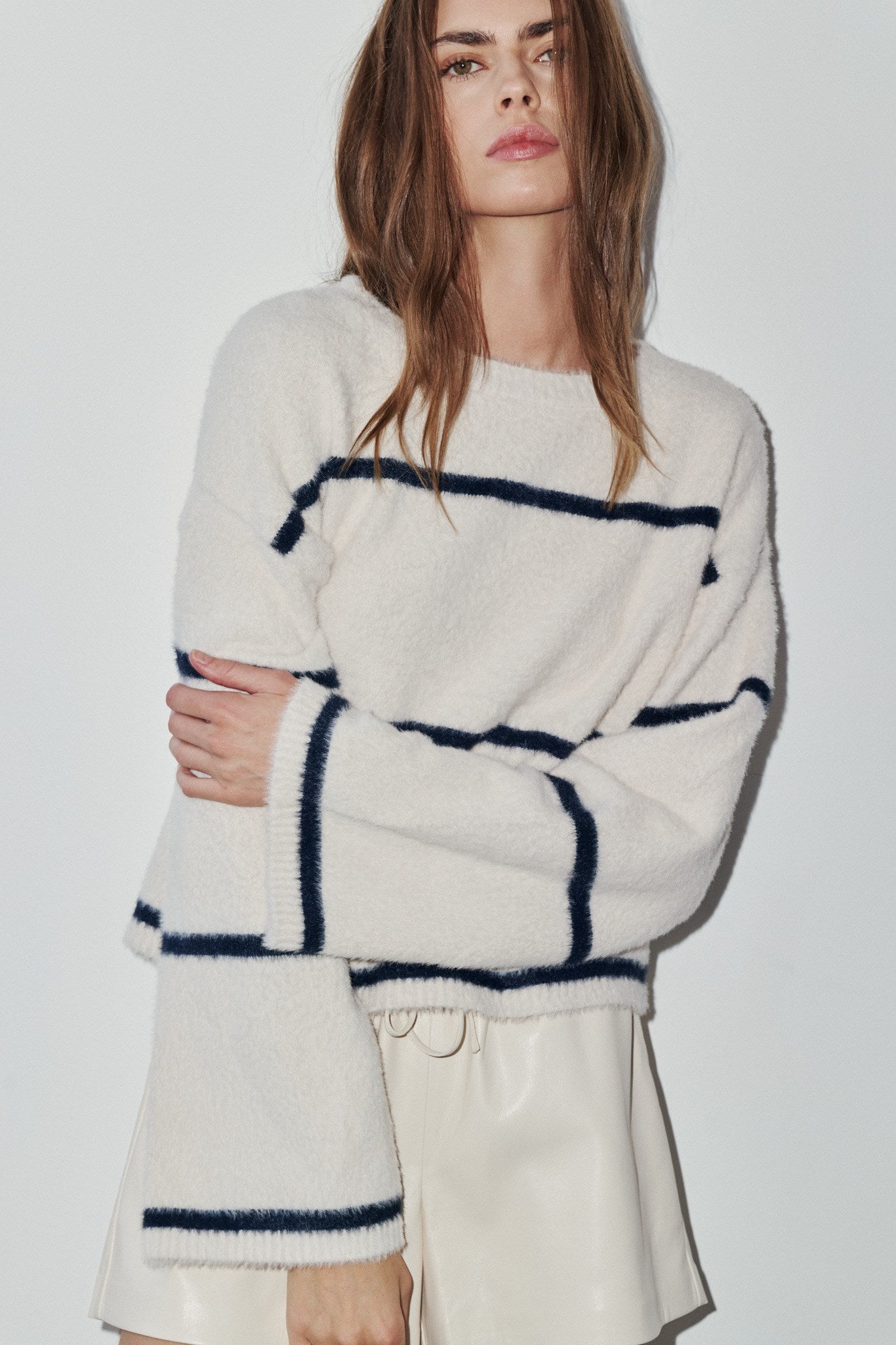 IRO-Cream/navy