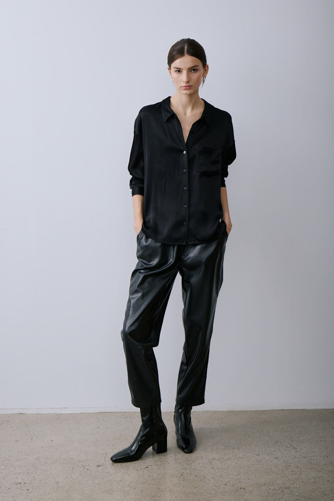 JORDYN Pantalon Noir