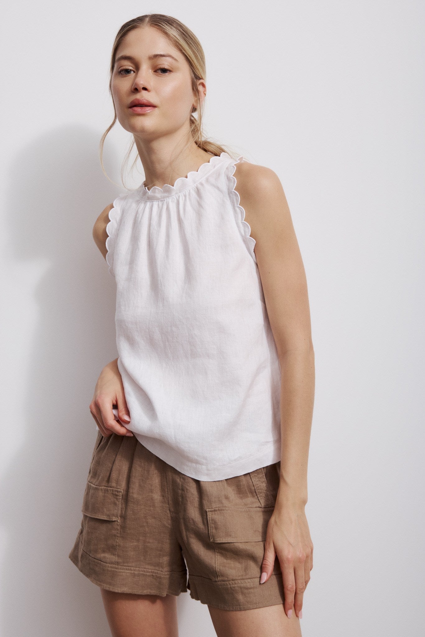 KALLI TOP-Off white