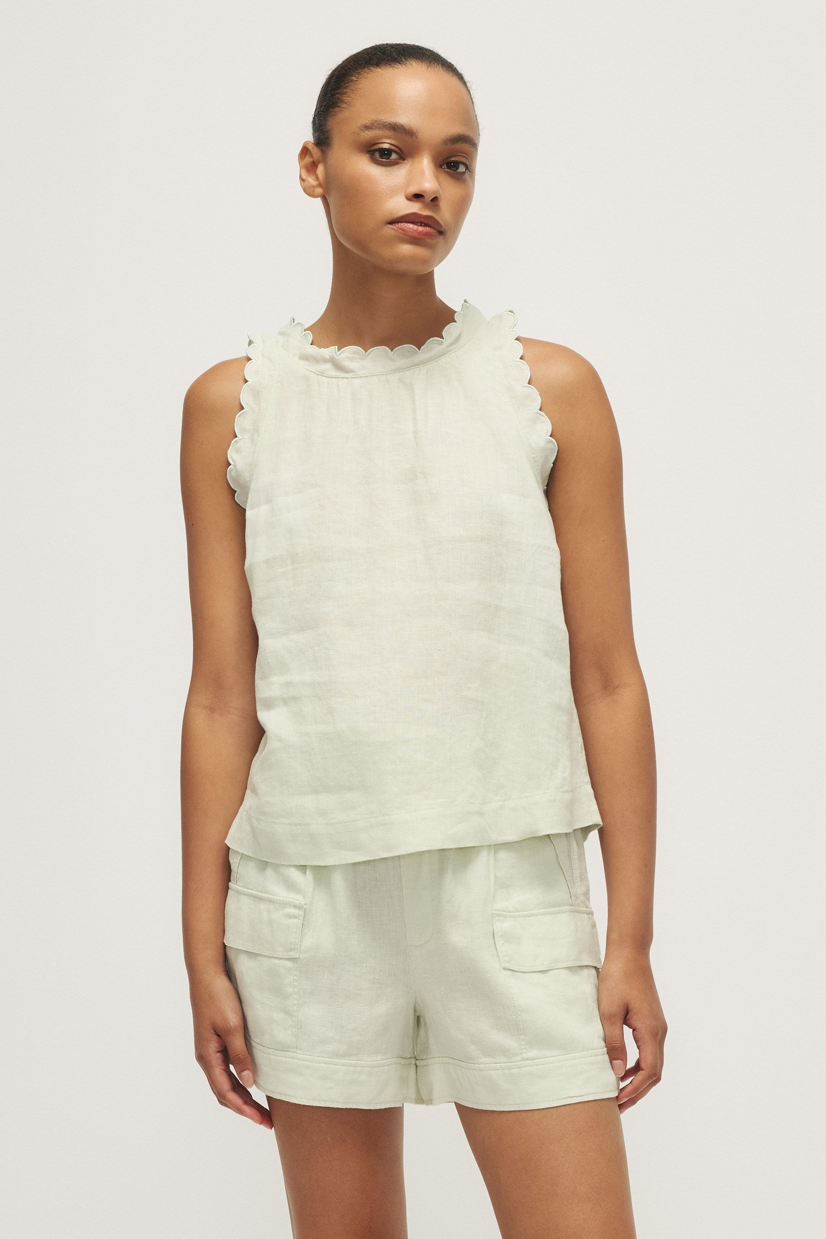 KALLI TOP-Soft green