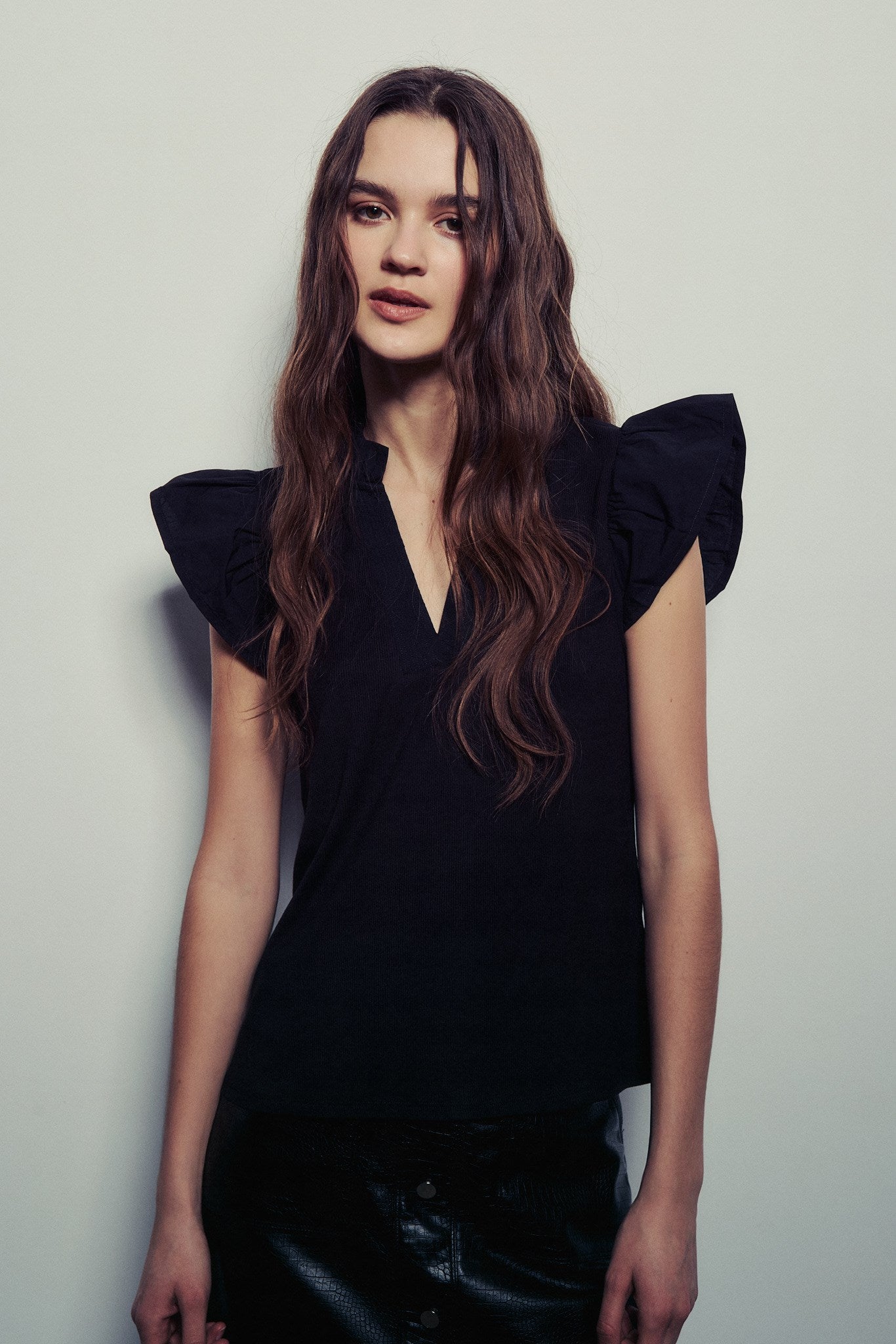 KANSAS TOP-Black
