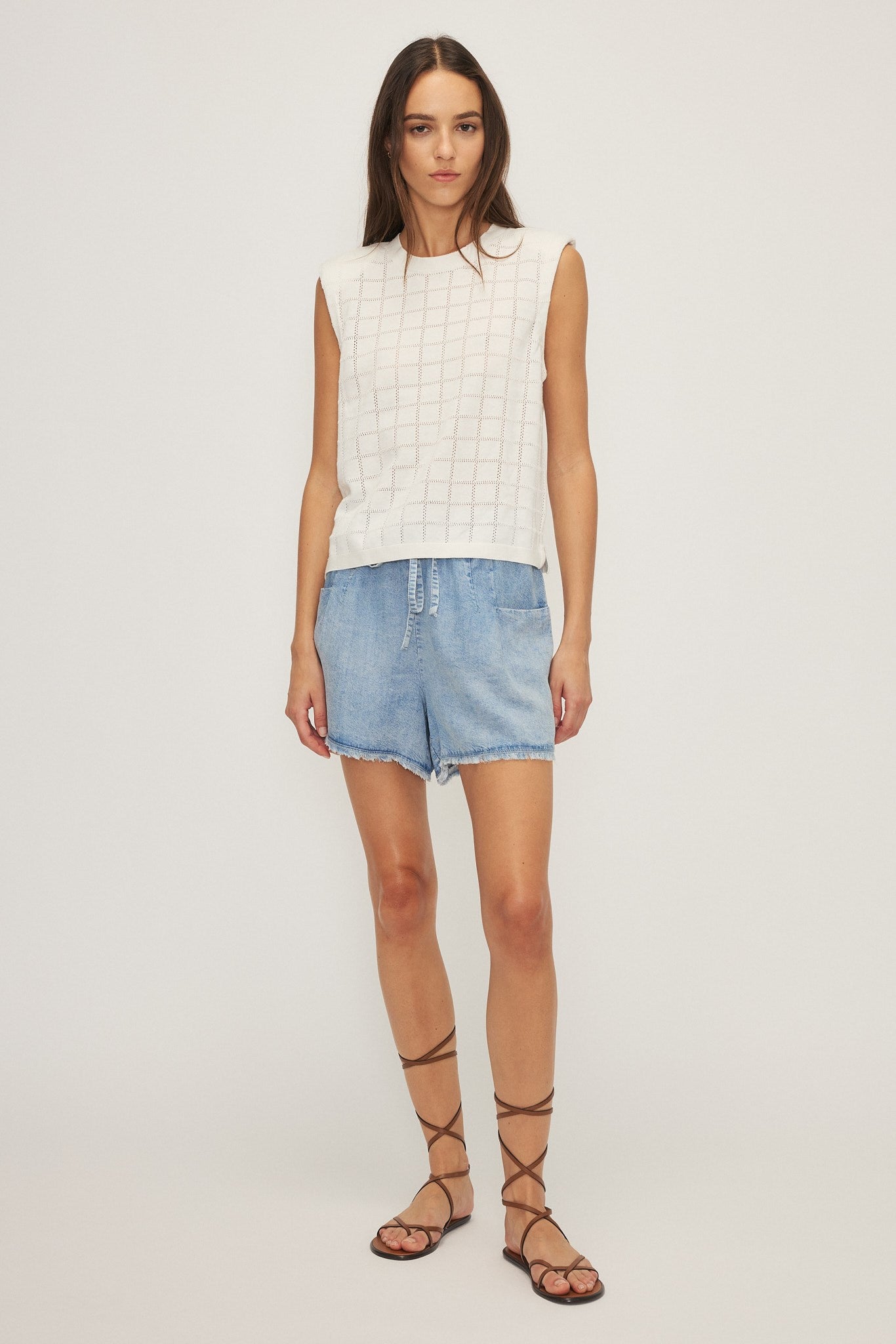 MORIS TOP Off-white