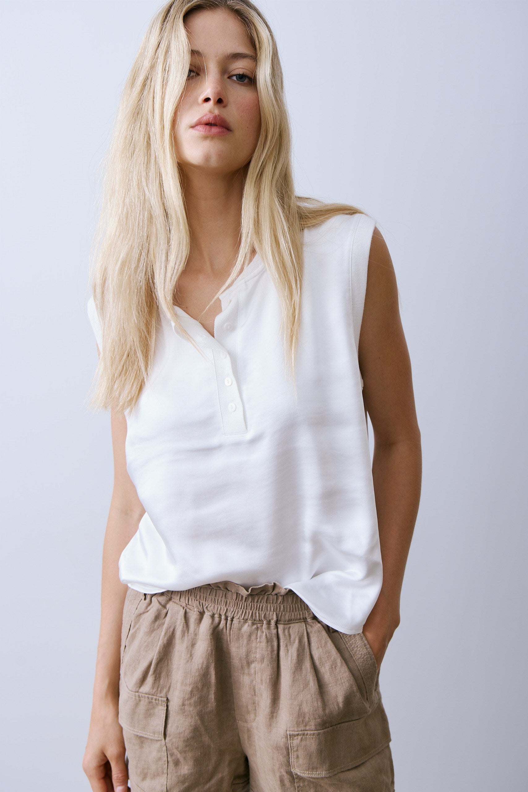 NEVIL TOP-Off white