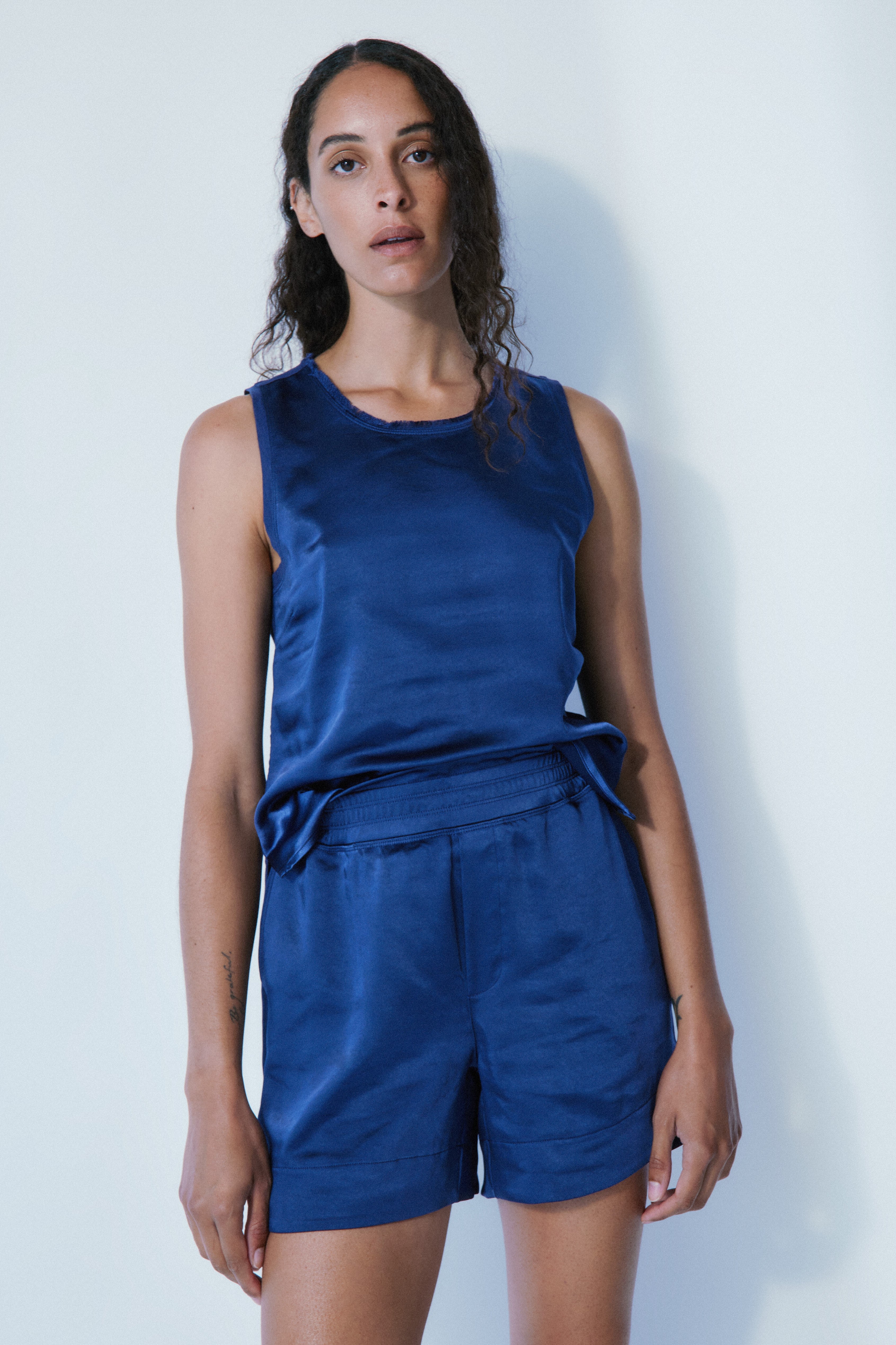 SIENNA TOP-Summer navy