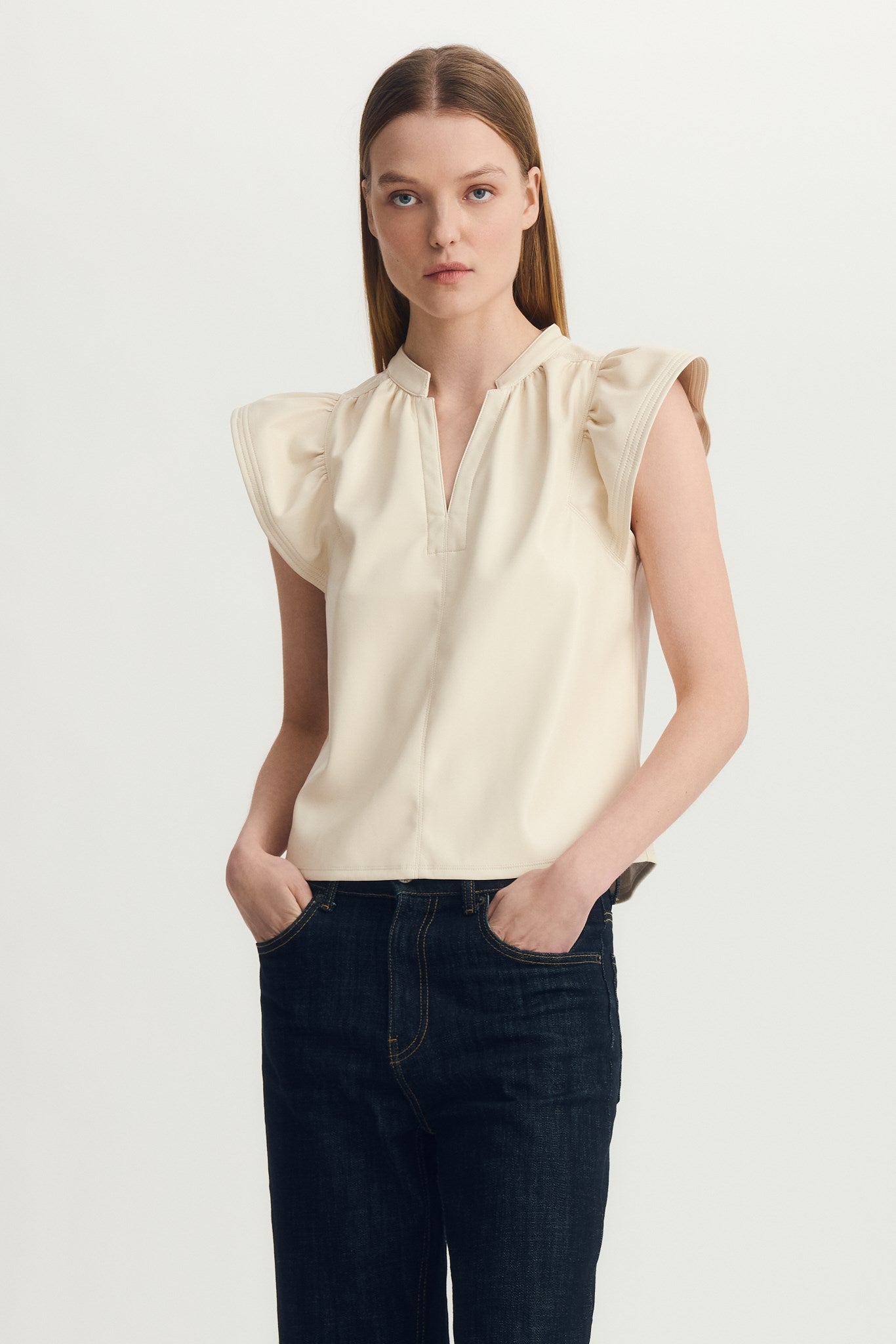 VENORA TOP-Cream