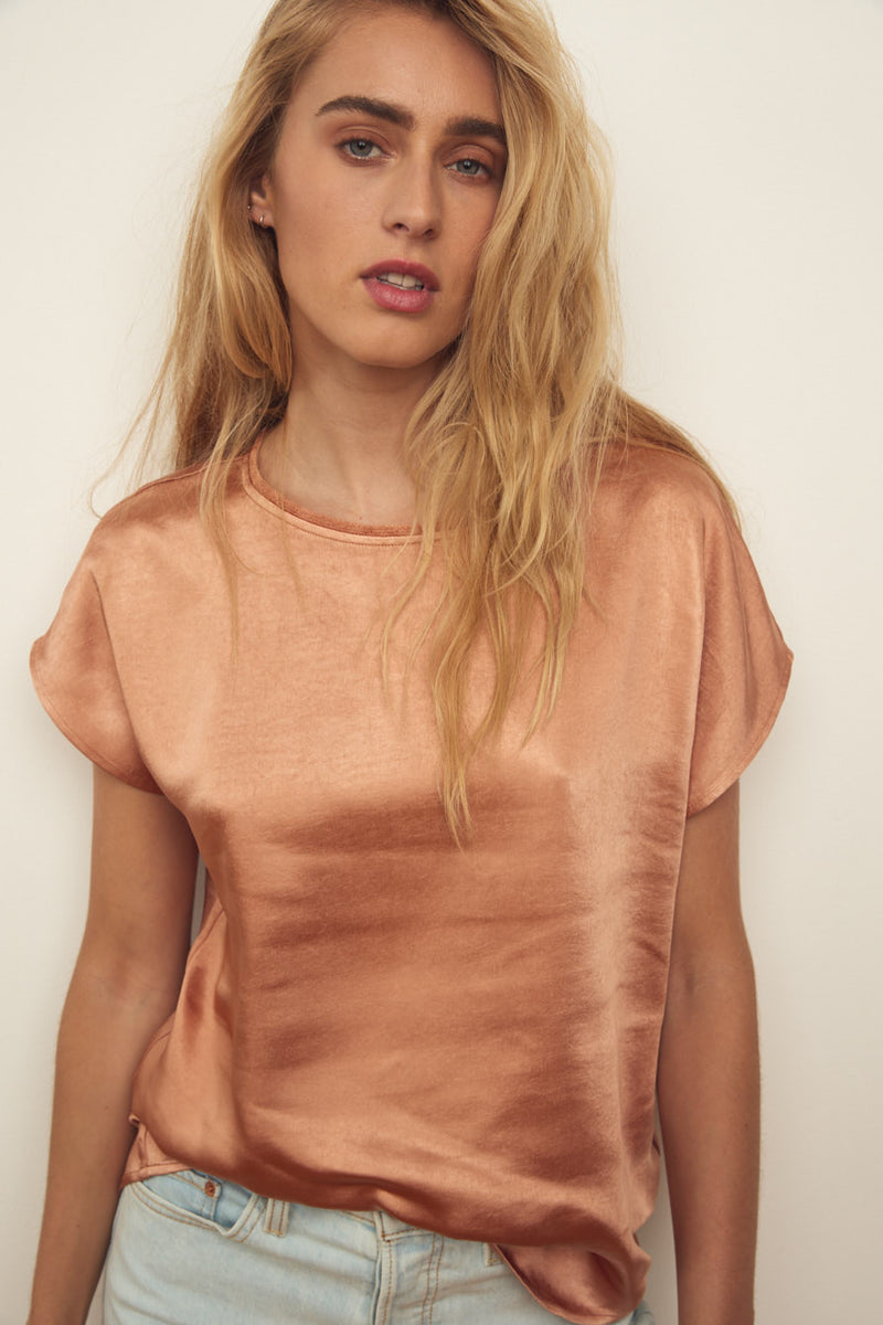 Willow copper tee